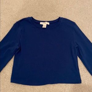 Forever 21 Long sleeve Crop Top